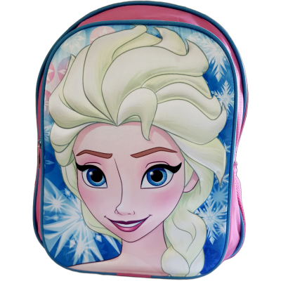 Frozen Kabartmalı İlkokul Sırt Çantası Elsa / Pembe