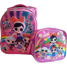 Relaxion - Işıklı Beslenmeli İlkokul Sırt Çantası / Lol Bebek