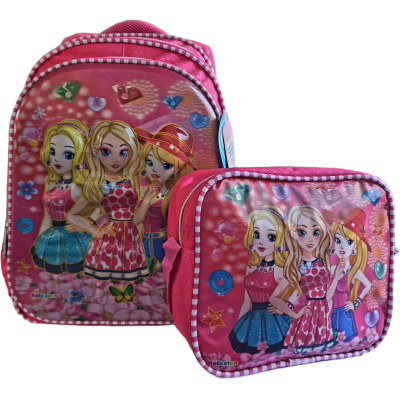 Relaxion - 7D Beslenmeli İlkokul Sırt Çantası / Barbie