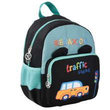 Anaokul Sırt Çantası - Siyah Trafik