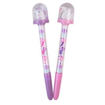 Dolphin Sulu Başlıklı Jel Kalem