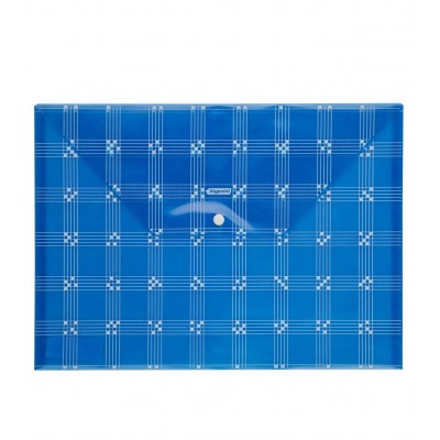 Çıtçıtlı Dosya Desenli - Mavi