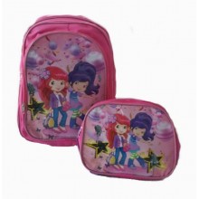 Kristal - Beslenmeli Çekçek Çanta / Çilek Kız