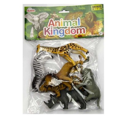 Büyük Boy 6 Parça Yaban Hayvan Seti 