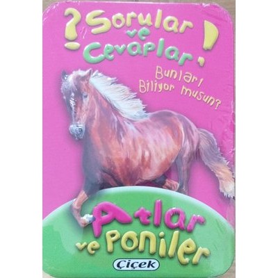 Sorular ve Cevaplar Kart Dizisi / Atlar ve Poniler