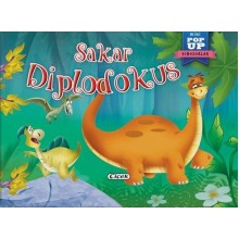 Pop up Mini Dinozorlar / Sakar Diplodokus