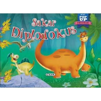 Pop up Mini Dinozorlar / Sakar Diplodokus