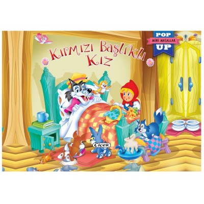 Pop Up Mini Masallar / Kırmızı Başlıklı Kız
