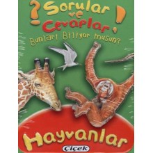Sorular ve Cevaplar Kart Dizisi / Hayvanlar