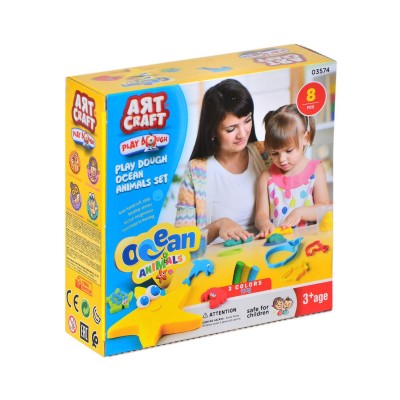 Okyanus Hayvanları Oyun Hamuru Seti 150 gr