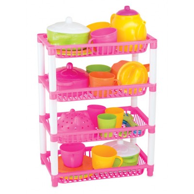 Candy&Ken Dört Katlı Mutfak Sepeti