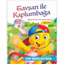 Tavşan ile Kaplumbağa - 3 Boyutlu Kitap
