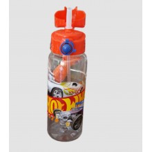 Hotwheels Şeffaf Matara Pipetli 500 ml