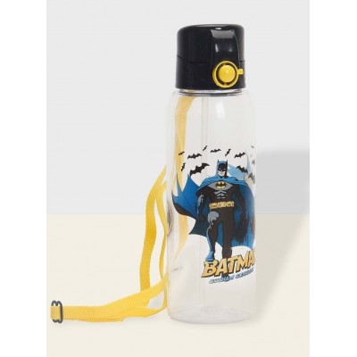 Batman Şeffaf Matara Pipetli 500 ml
