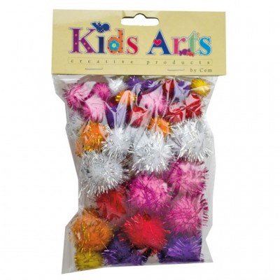 Dolphın Simli Ponpon 60'lı