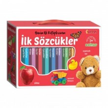 İlk Kütüphanem - İlk Sözcükler / 8 li Mini Kitap Seti