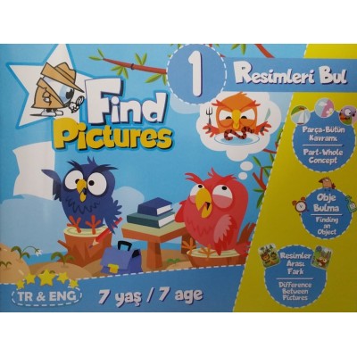 Find Pictures / 7 Yaş - 1. Kitap