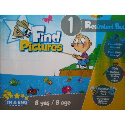 Find Pictures / 8 Yaş - 1. Kitap