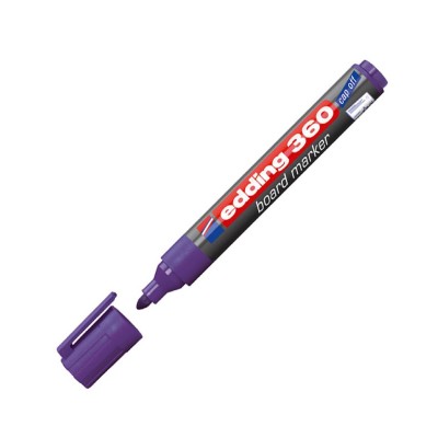 Edding 360 XL Tahta Kalemi Mor