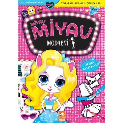 Miyav Miyav Moda Evi - Moda Başkentleri / Boyama Kitabı