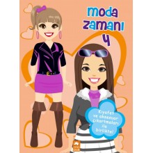 Moda Zamanı 4 - Çıkartma Kitabı