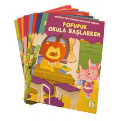 Sevimli Hayvancıklar Öykü Dizisi / 10 Kitap
