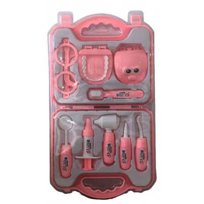 Heroes Toys - Çantalı Ağızlı Dişçi Seti / Kız