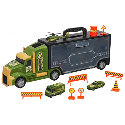 Heroes Toys - Çantalı Asker Taşıyıcı Tır Seti