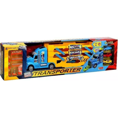 Heroes Toys - Katlı Taşıyıcı Tır Trafik Seti