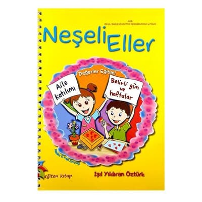 3-6 Yaş Neşeli Eller Okul Öncesi Etkinlik Kitabı