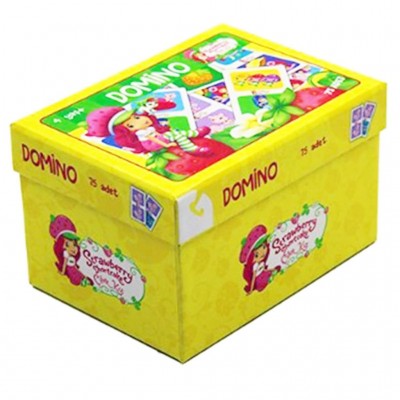 Çilek Kız 75 Parça Domino Oyunu