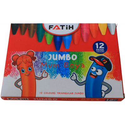 Fatih - Jumbo Mum Boya 12'li