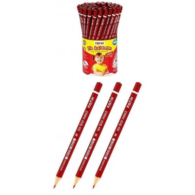 Fatih - İlk Kalemim Jumbo Üçgen Başlangıç Kalemi / Kırmızı