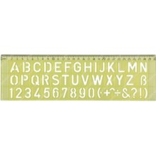 Fatih - Rio Harf ve Sayı Şablonu