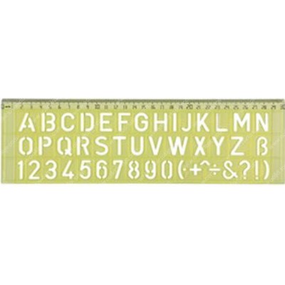 Fatih - Rio Harf ve Sayı Şablonu