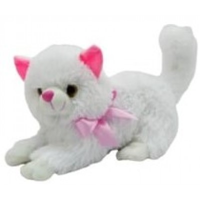 Oyuncak İri Gözlü Peluş Kedi / 30 cm