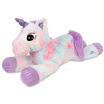 Oyuncak Peluş Boynuzlu Yatan At / 60 cm