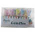 Kika - Makaron Doğum Günü Mumları / Happy Birtday