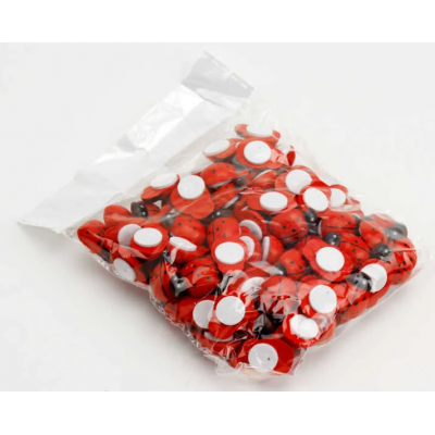 Kika - Yapışkanlı Uğur Böceği / 100 adet