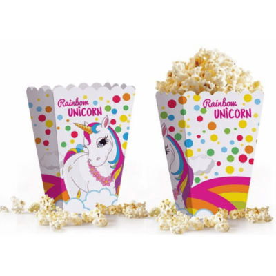 Kika - Unicorn Popcorn Kutusu / 8'li