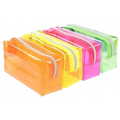 Kika - Şeffaf Kalem Cüzdanı / Büyük Boy