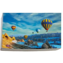 Kika - Resim Defteri 3D Kapak Spiralli / 35x50 cm