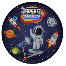 Kika - Space Karton Tabak / 8 adet