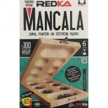 Kapaklı Ahşap Mancala