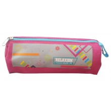 Relaxion Tek Bölmeli Kalemlik / Pembe