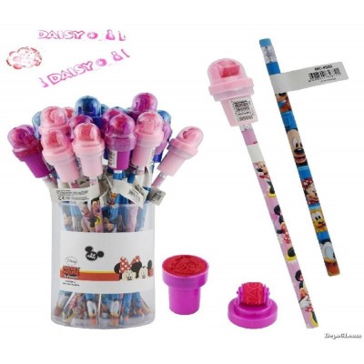 Mühürlü Mickey Mouse Kurşun Kalem 