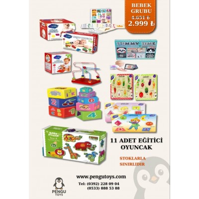 Kampanyalı Bebek Grubu Seti / 6-24 ay