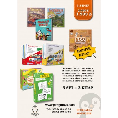 Kampanyalı Kitap Seti / 5. sınıf - 50 Kitap