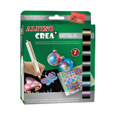 Alpino - Crea Metalik Keçeli Boya