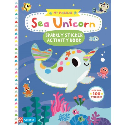 My Magical Sea Unicorn Sparkly Sticker Activity Book